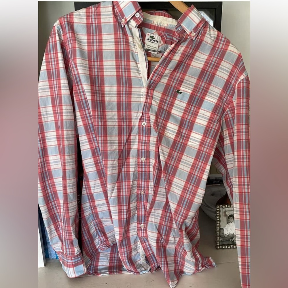 Men’s Lacoste button down